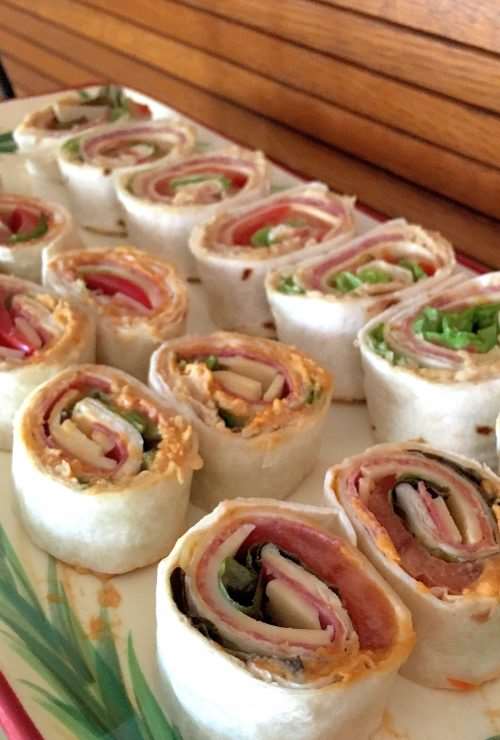 Tortilla Roll Ups 5 Layer Dip with Tortilla Chips The Best