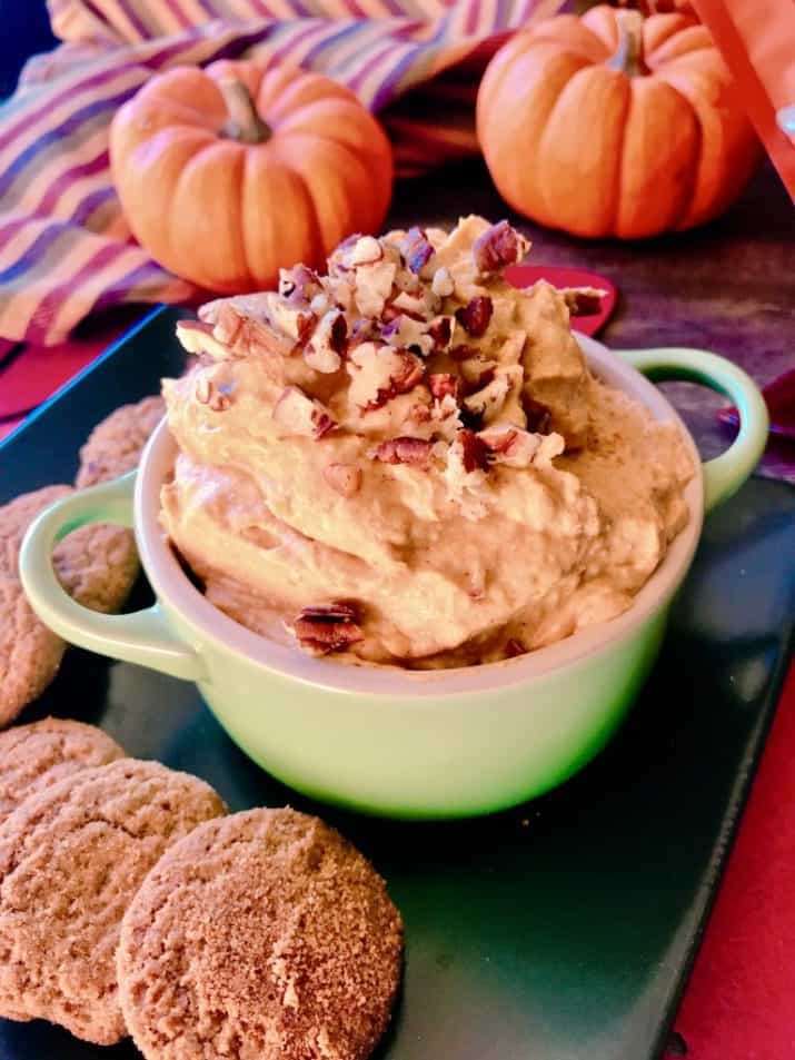 5 Ingredient Pumpkin Cheesecake Dip